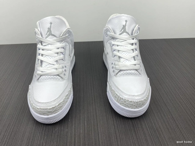 Rep White' 3 Air 'Triple Retro 429487-111 PS Jordan 0805